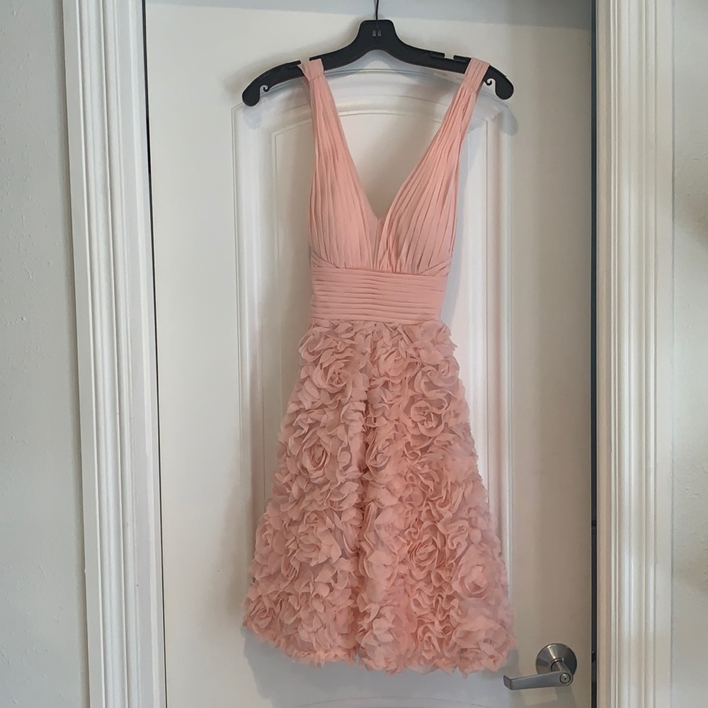 Beautiful pink flower-like dress